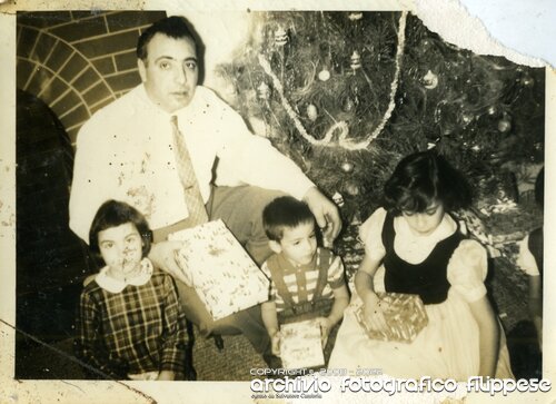 1959 marito di Caterina Pagano con i figli